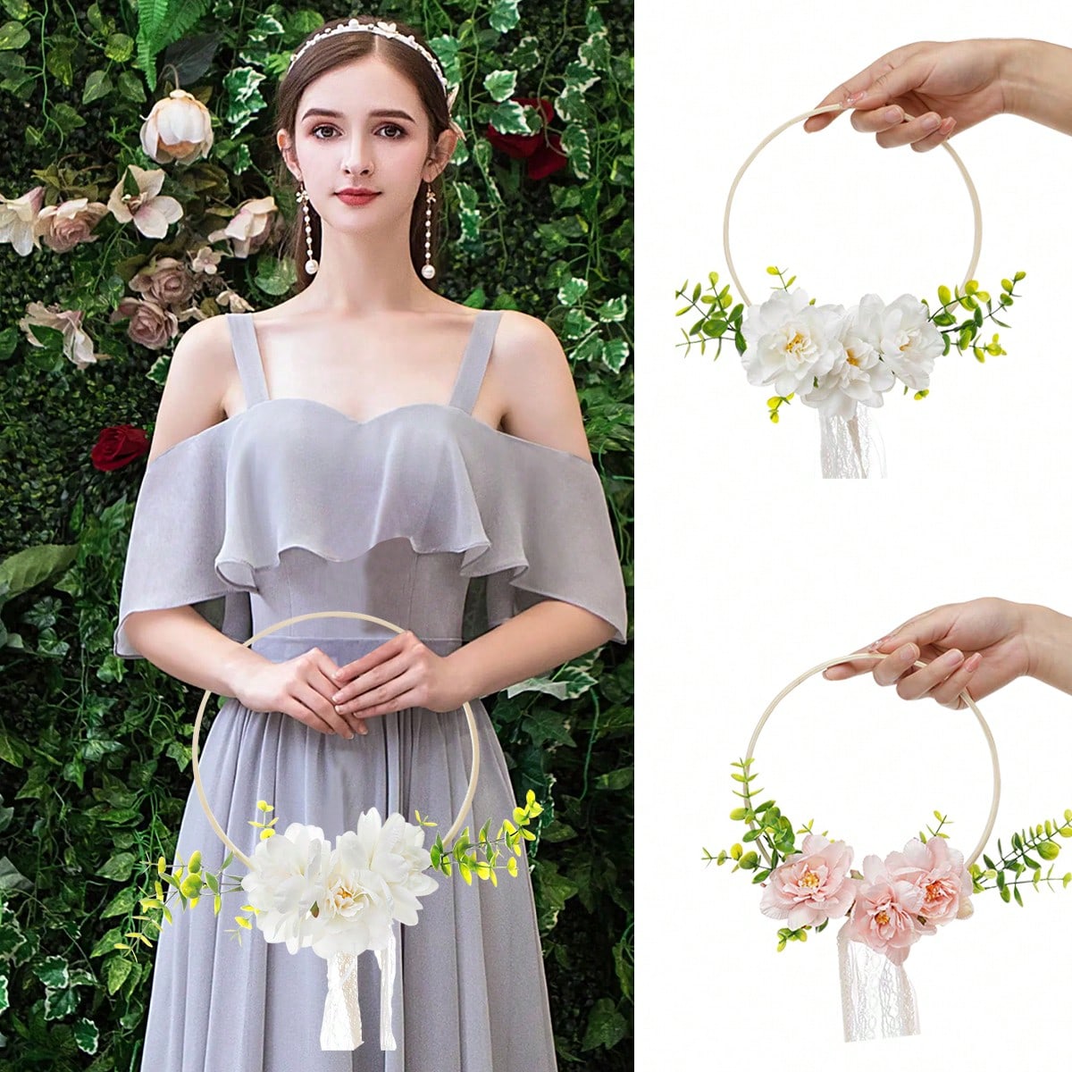 1 Stück runder Hochzeitskranz  – Tassel Fringe Trim Bewertung und Preis